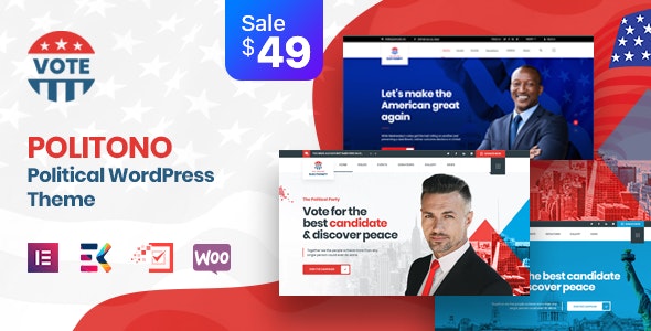 Politono - Political Election Campaign WordPress Theme Politono - Political Election Campaign WordPress Theme