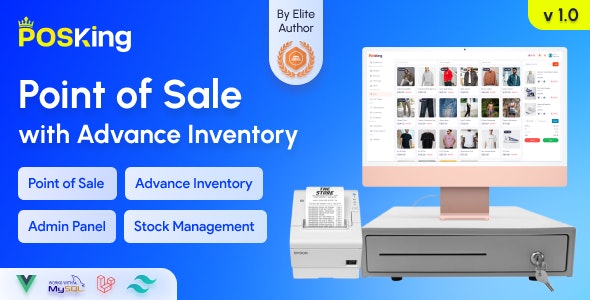 PosKing - Point Of Sale System with Inventory Management | Retail Business ERP PosKing - Point Of Sale System with Inventory Management | Retail Business ERP