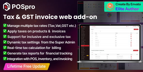 POSpro – Tax GST Invoice web Add-on POSpro – Tax GST Invoice web Add-on
