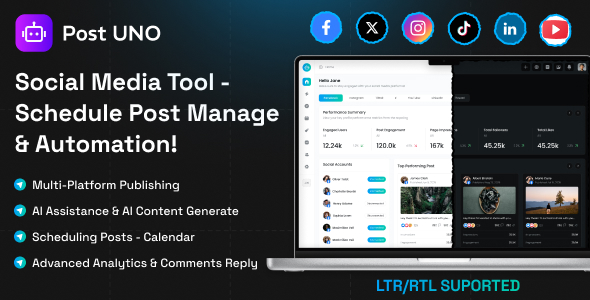 PostUno – Smart Social Media Campaign Calendar Planner with AI Automation PostUno – Smart Social Media Campaign Calendar Planner with AI Automation