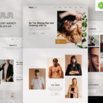 POVULR – Modeling Talent Agency Elementor Template Kit