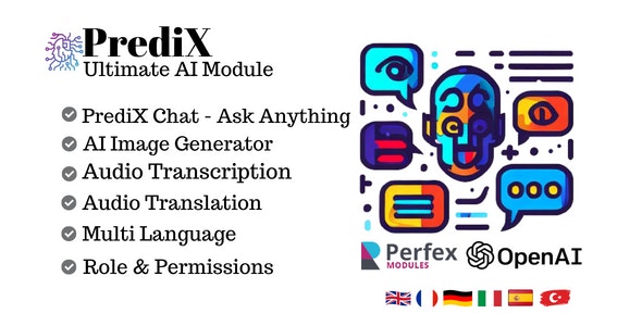 PrediX - Ultimate AI Module For Perfex CRM PrediX - Ultimate AI Module For Perfex CRM