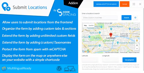 Progress Map, Submit Locations - WordPress Plugin Progress Map, Submit Locations - WordPress Plugin