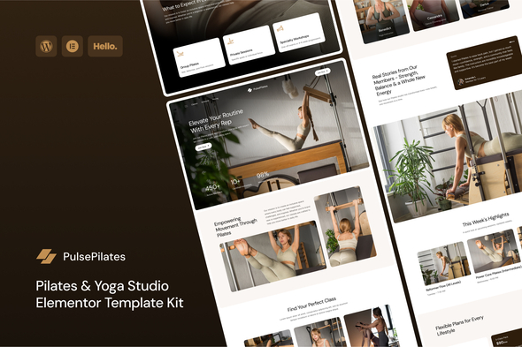 PulsePilates – Pilates Yoga Studio Professional Business Elementor Template Kit PulsePilates – Pilates Yoga Studio Professional Business Elementor Template Kit