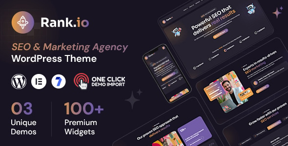 Rankio - SEO Digital Marketing WordPress Theme Rankio - SEO Digital Marketing WordPress Theme
