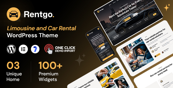 Rentgo - Limousine and Car Rental WordPress Theme Rentgo - Limousine and Car Rental WordPress Theme