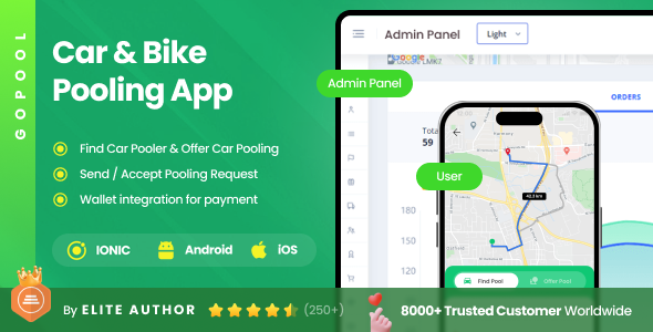 Ride Sharing Carpooling Full Application | Bike Pooling Car Sharing App | Gopool Ride Sharing Carpooling Full Application | Bike Pooling Car Sharing App | Gopool