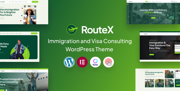 RouteX - Immigration and Visa Consulting WordPress Theme RouteX - Immigration and Visa Consulting WordPress Theme