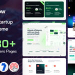 Saasflow - SaaS Tech Startup WordPress Theme