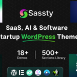 Sassty - Sass Startup Software Business WordPress Theme