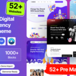 SEOX - SEO Digital Marketing Agency WordPress Theme