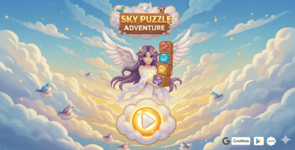 Sky Puzzle Adventure (Admob + GDPR + Android Studio) Sky Puzzle Adventure (Admob + GDPR + Android Studio)
