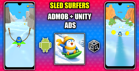 Sled Surfers Sling Shot Game 3D Unity Game Source Code Sled Surfers Sling Shot Game 3D Unity Game Source Code
