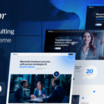 Solvior - Business Consulting WordPress Theme.