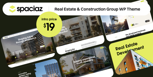 Spaciaz – Real Estate Construction Group WordPress Theme Spaciaz – Real Estate Construction Group WordPress Theme