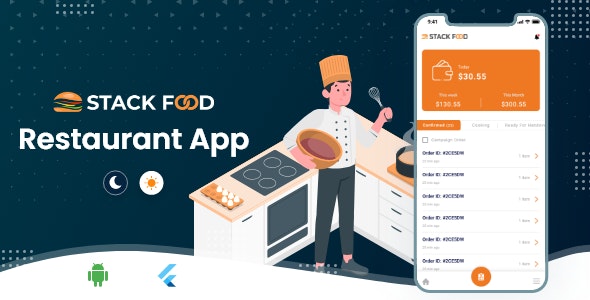 StackFood Multi Restaurant - Food Ordering Restaurant App StackFood Multi Restaurant - Food Ordering Restaurant App