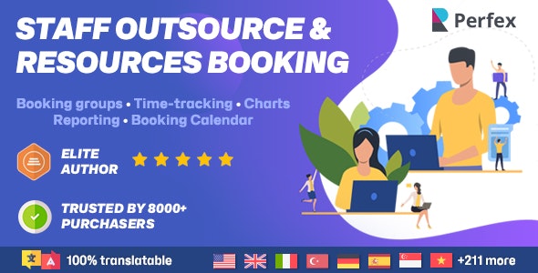 Staff Outsourcing Resources Booking module for Perfex CRM - Outsource your employees Staff Outsourcing Resources Booking module for Perfex CRM - Outsource your employees