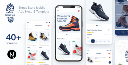 StepHub - Next.js Shoes Store Template