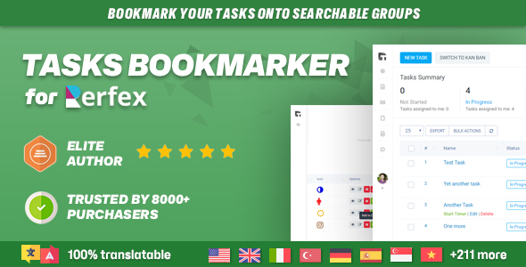 Task Bookmarks - Smart Task Organization Module for Perfex CRM Task Bookmarks - Smart Task Organization Module for Perfex CRM