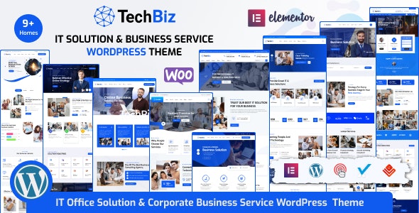Techbiz - IT Solution Business Consulting Service WordPress Theme Techbiz - IT Solution Business Consulting Service WordPress Theme