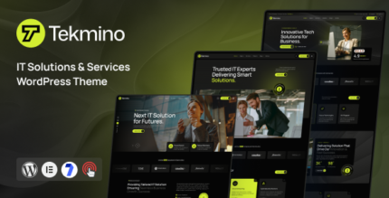 Tekmino - IT Solutions Services WordPress Theme
