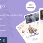 Therapix - Psychology Counselling WordPress Theme