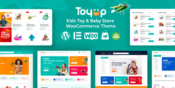 Toyup - Kids Toys Store WooCommerce WordPress Theme Toyup - Kids Toys Store WooCommerce WordPress Theme