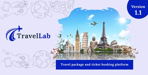 TravelLab - Travel Package Ticket Booking Platform TravelLab - Travel Package Ticket Booking Platform