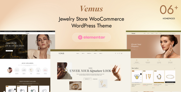 Vemus | Jewelry Store WooCommerce WordPress Theme Vemus | Jewelry Store WooCommerce WordPress Theme