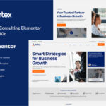 Vertex - Business Consulting Elementor Template Kit