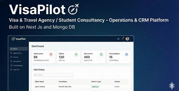 VisaPilot - Travel Visa Agency Management