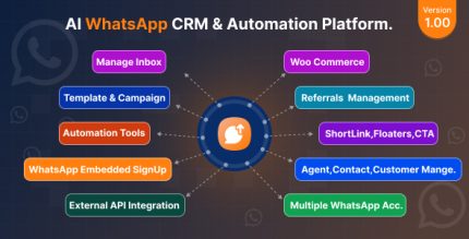 WaGenius - AI WhatsApp CRM Automation Platform