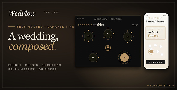 WedFlow Atelier — Self-Hosted Wedding Planning Platform WedFlow Atelier — Self-Hosted Wedding Planning Platform