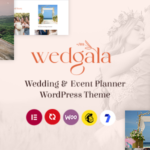 Wedgala - Wedding and Event Planner WordPress Theme