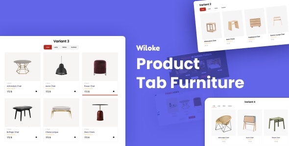 Wiloke Product Tab Furniture Addon For Elementor Wiloke Product Tab Furniture Addon For Elementor
