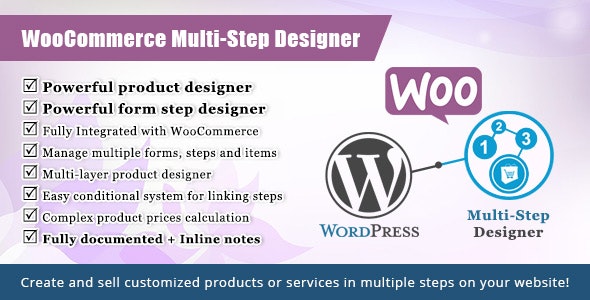 WooCommerce Multistep Form Product Designer WooCommerce Multistep Form Product Designer