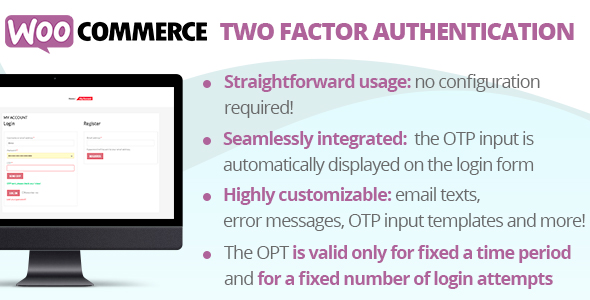WooCommerce Two Factor Authentication WooCommerce Two Factor Authentication