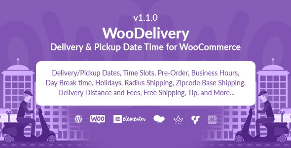 WooDelivery | Delivery Pickup Date Time for WooCommerce WooDelivery | Delivery Pickup Date Time for WooCommerce