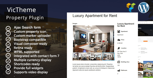 WordPress Property Real Estate Plugin WordPress Property Real Estate Plugin