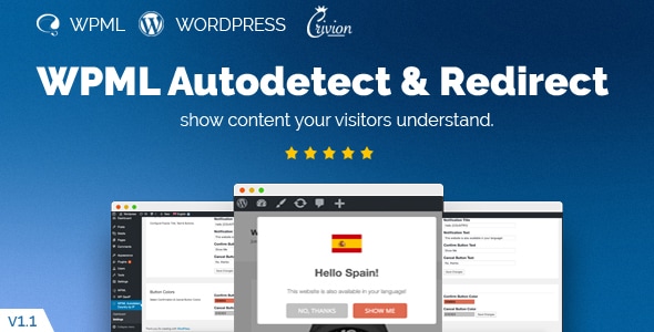 WPML Redirect Based on IP Country WPML Redirect Based on IP Country