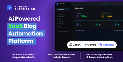 AI Blog Automation SaaS | AI SEO Content Writer, Auto Blog Generator, WordPress, SFTP Auto Publisher