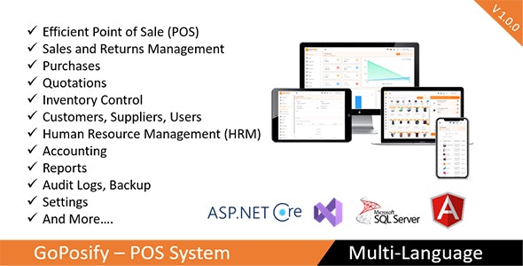 GoPosify POS - Best ERP, Inventory Management, HRM, Accounting GoPosify POS - Best ERP, Inventory Management, HRM, Accounting
