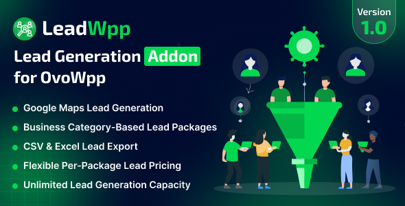 LeadWpp - Lead Generation Addon for for OvoWpp LeadWpp - Lead Generation Addon for for OvoWpp