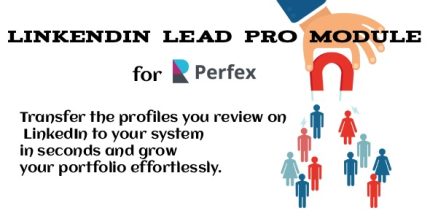 LinkedIn Lead Pro Module For Perfex CRM