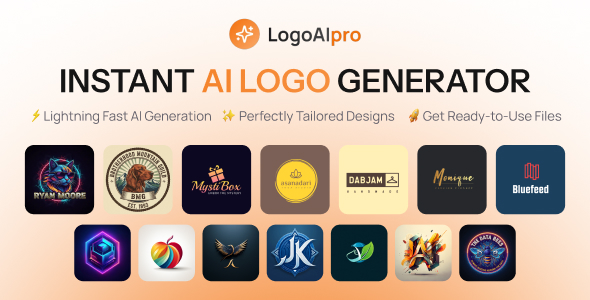 LogoAI - AI Logo Generator SaaS LogoAI - AI Logo Generator SaaS