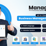 ManageX - Complete Multilingual Business Management System | CRM, Sales, POS, Inventory, Projects