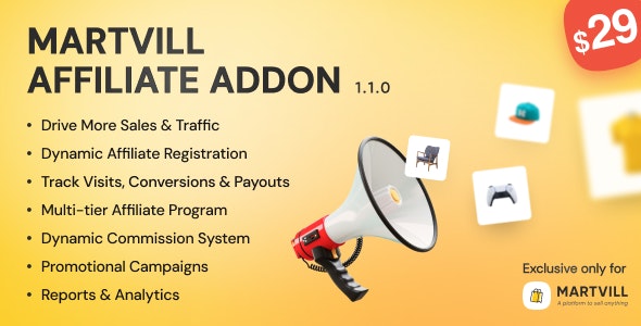 Martvill - Affiliate Add-on Martvill - Affiliate Add-on
