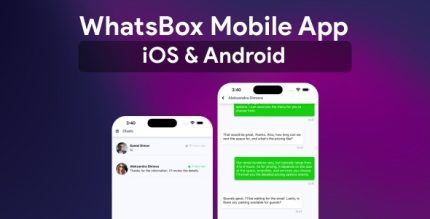 Mobile App - Plugin for WhatsBox