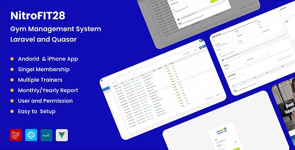 NitroFIT28 | Gym Fitness Management System