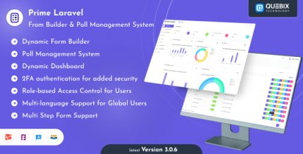 Prime Laravel - Form Builder Poll Management System